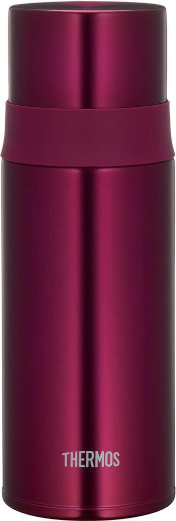 Thermos Stainless Steel Slim Water Bottle, Burgundy, 350ml, FFM-351 BGD