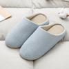 Podzimní a zimní domácí vnitřní pantofle v japonském stylu s měkkou protiskluzovou tichou podrážkou pro muže a ženy, bavlněné pantofle tiché do domácnosti na podlahu