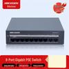 Hikvision 10-Port Gigabit POE Switch CN Plug (adapter Included)