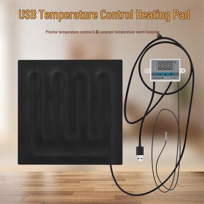 Θερμαινόμενο Μαξιλαράκι 5V USB με Έλεγχο Θερμοκρασίας για Νεοσσούς Πουλιών και Ερπετά