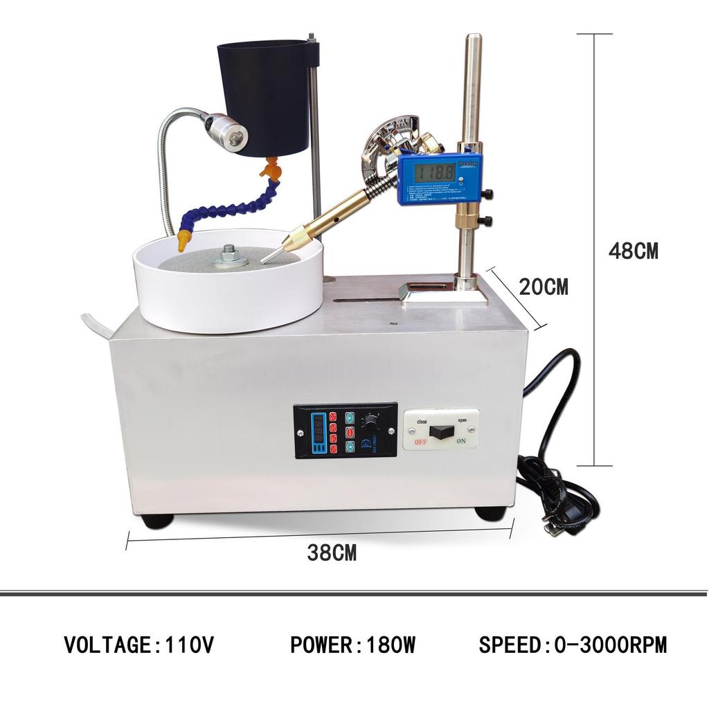 Xiangfeng Faceting Machine: Gem Grinding, Polishing, and Angle Grinding Tool