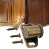 Cabinet Catches Circular Door Latch Magnetic Furniture Door Stopper Magnetic Furniture Door Stopper Zinc Alloy Hardware