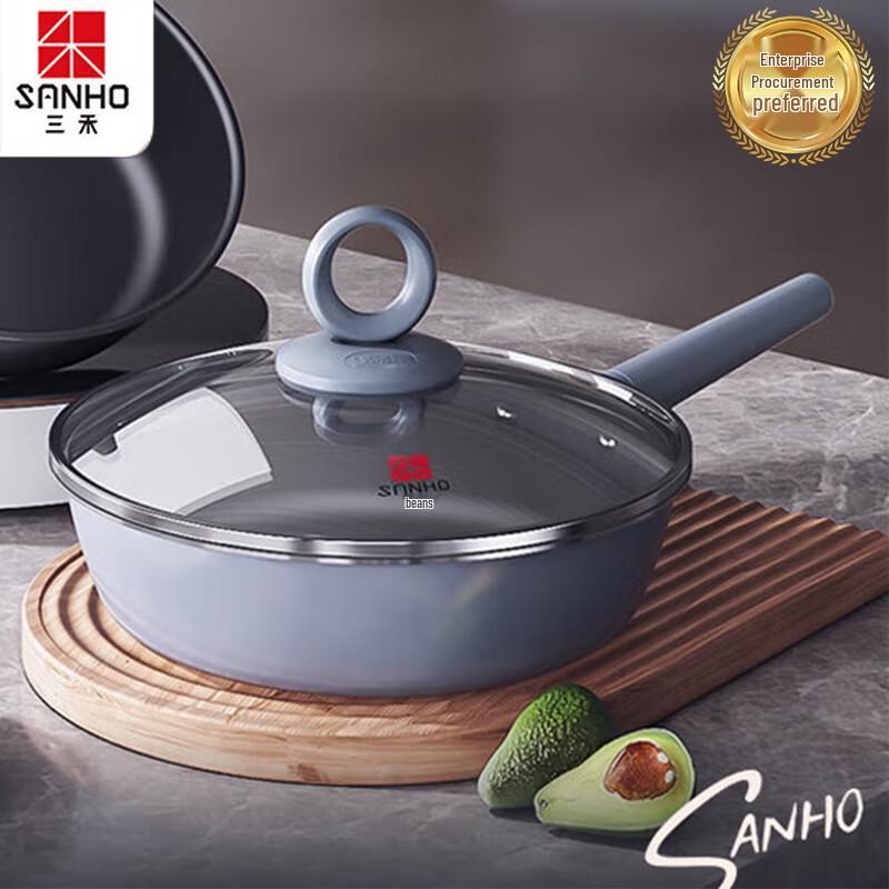 Sanhe Titanium Alloy Non-stick Wok