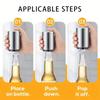 Magnetic Automatic Beer Bottle Can Opener Magnet Stainless Steel Push Down Opener Cool Kitchen Gadgets Accessories
