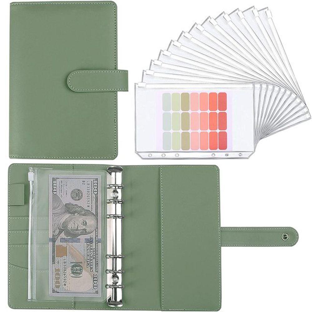 

Конверт Этикетка Бумага для записей A5/A6 Переплет Блокнот Ежедневник Планировщик Ручной Бухгалтерский Учет Обложка Из Искусственной Кожи grey-A6