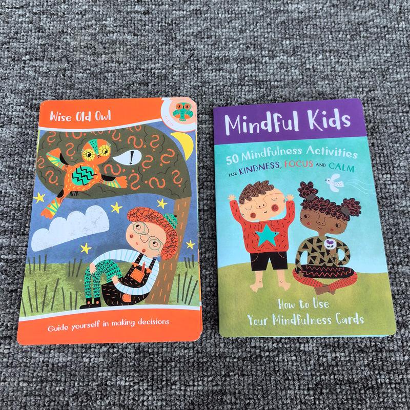 Mindful Kids 50 Mindfulness Activities for Kindness Card Board Game