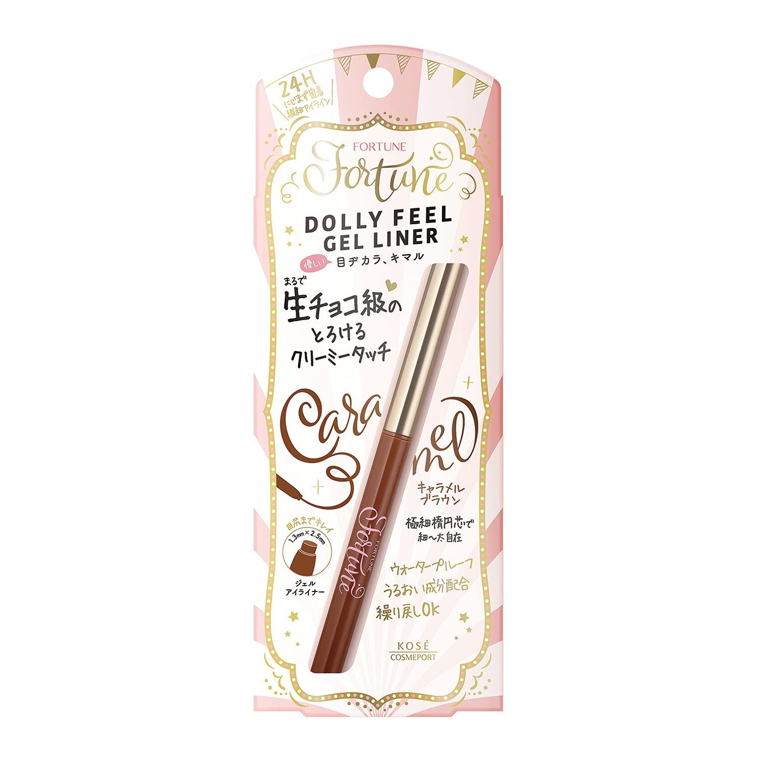 

KOSE Fortune Dolly Feel Gel Liner 03 Eyeliner (Caramel Brown)