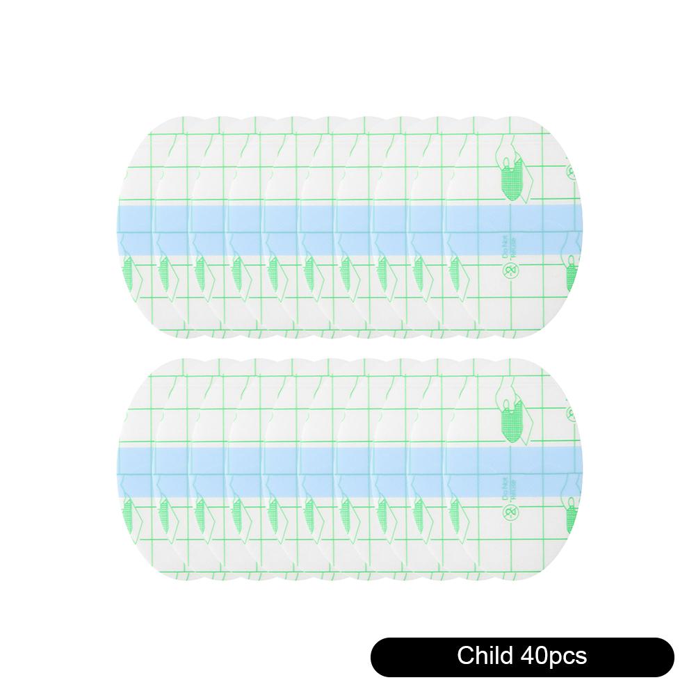 60-20Pcs Adhesive Ear Pad Anti-Wear Foot Patch Heel Patch Waterproof Baby Adult Bath Ear Protector for Bathroom Swimming Sticker