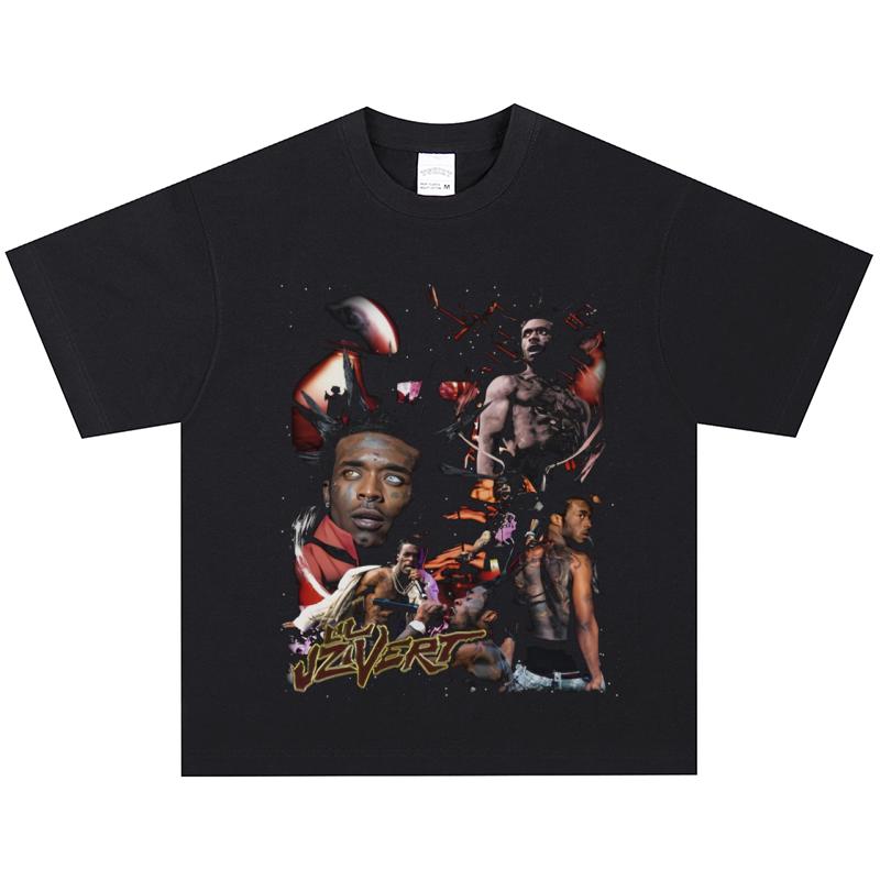 Футболка Lil Uzi Vert, Мягкая ткань, Повседневная XXXXL