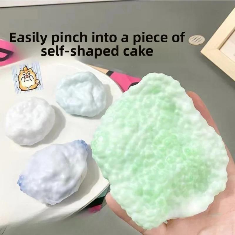 Dual Texture Crunchy Squishy Stress Balls Adhd Focus Anxiety Relief Hand Exercise Relax Gifts Kids Adults