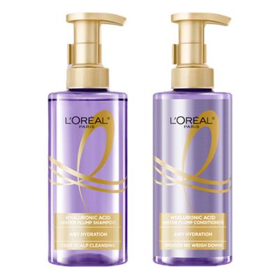 L'Oréal Paris Szampon do skóry głowy z kwasem hialuronowym 440 ml + Odżywka do włosów 440 ml Zestaw 2 sztuk, 1 zestaw