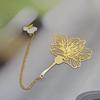 Brass Leaf Vein Metal Bookmarks - Student Stationery & Gifts (2026)