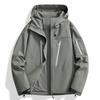 Bird's same outdoor single-layer jacket for women's spring and autumn windproof waterproof long-sleeved hooded high-end jacket for men