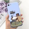 For Apple iPhone 7 Plus Case iPhone8 Plus Cute Cover Soft Slicone Phone Case For iPhone 8 Plus iPhone7 iPhone8 Back Cover Bumper