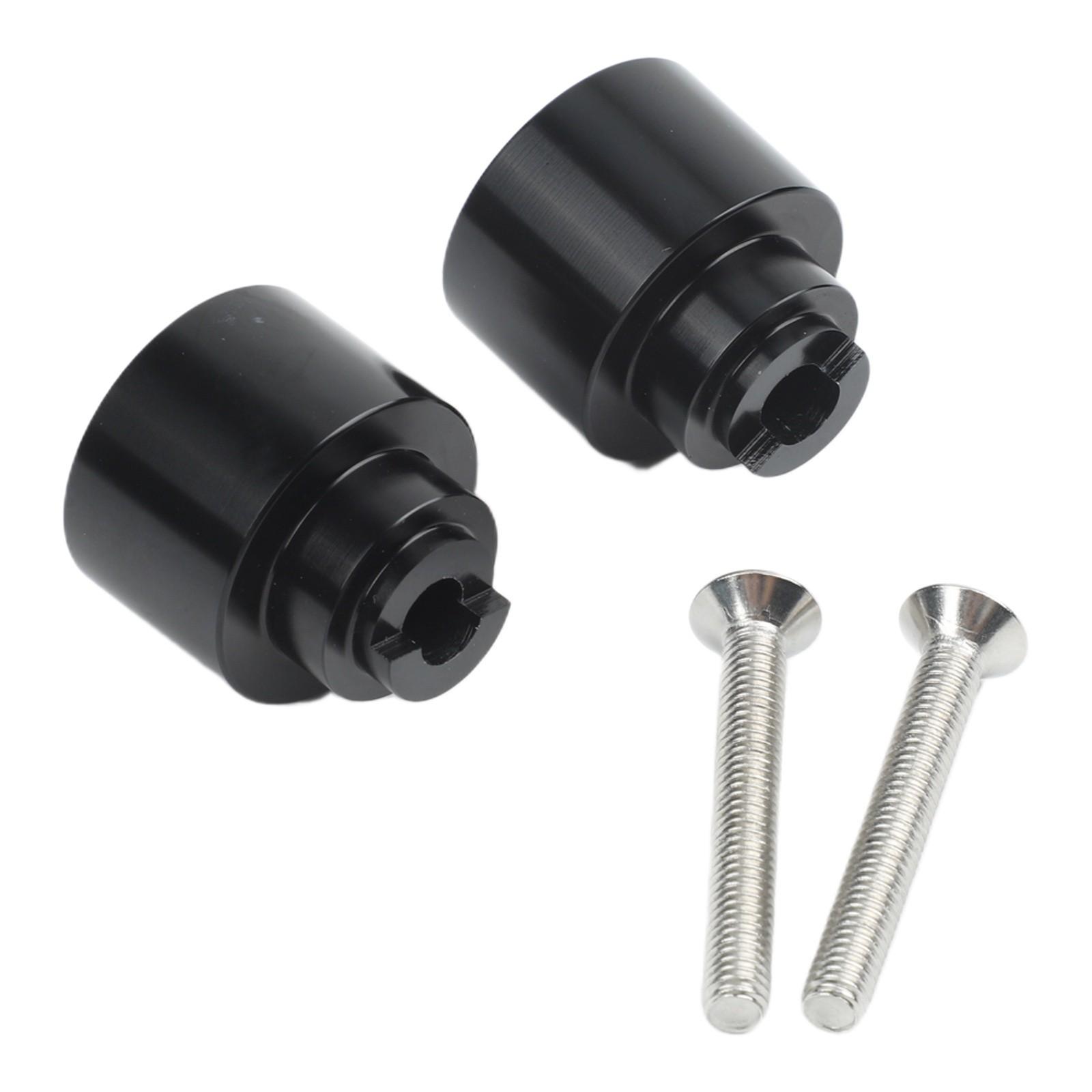 Direct Replacement Handle Bar Cap End Motorcycle Handlebar Grips black
