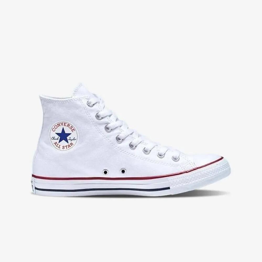 Кеды Converse Chuck Taylor All Star Унисекс Базовые Белые Высокие Холщовые Обувь AM7650C 220