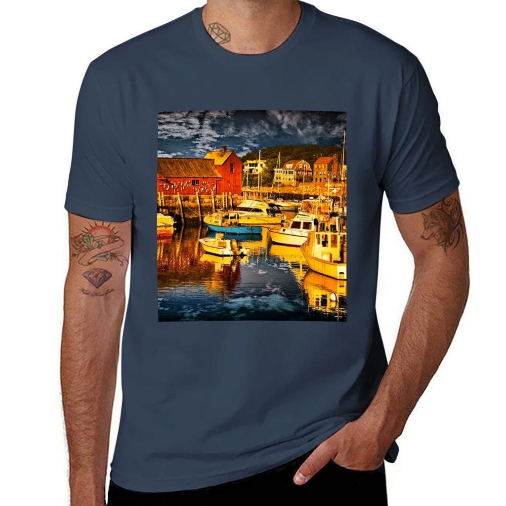 Bearskin Neck Rockport TShirt Plus Size Short Sleeve TShirt