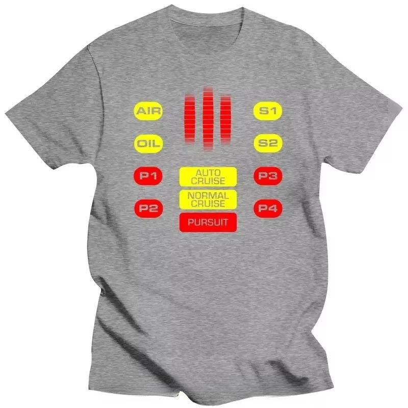 High Quality Unisexs Clothing Hot Knight Kitt Control Panel Tshirt Oneck Fitness T Shirt High Quality Fashion Cotton Tshirt S