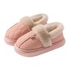 Waterproof cotton slippers for the elderly in winter new velvet warm root cotton mop thickened cotton shoes wool slippers non-slip slippers