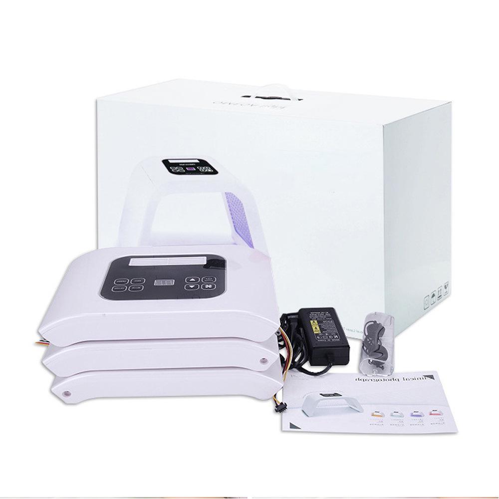 Cross-border LED Photon Skin Rejuvenation Spectrometer - 7-Color PDT Folding Light Therapy Beauty Device