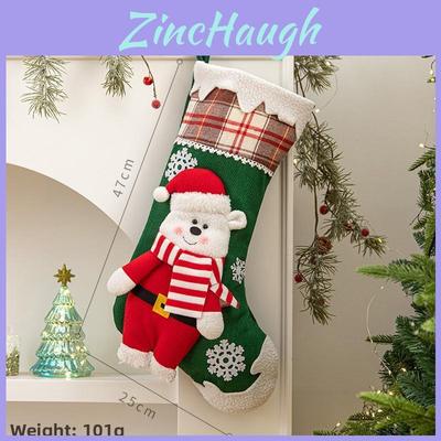 Christmas Socks Decorative Gift Set For Holiday Tree Ornaments