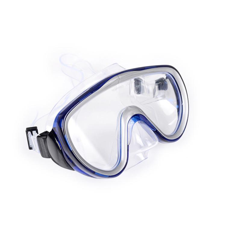 

Adult Large Frame Mask High Definition Snorkeling Diving Goggles синій