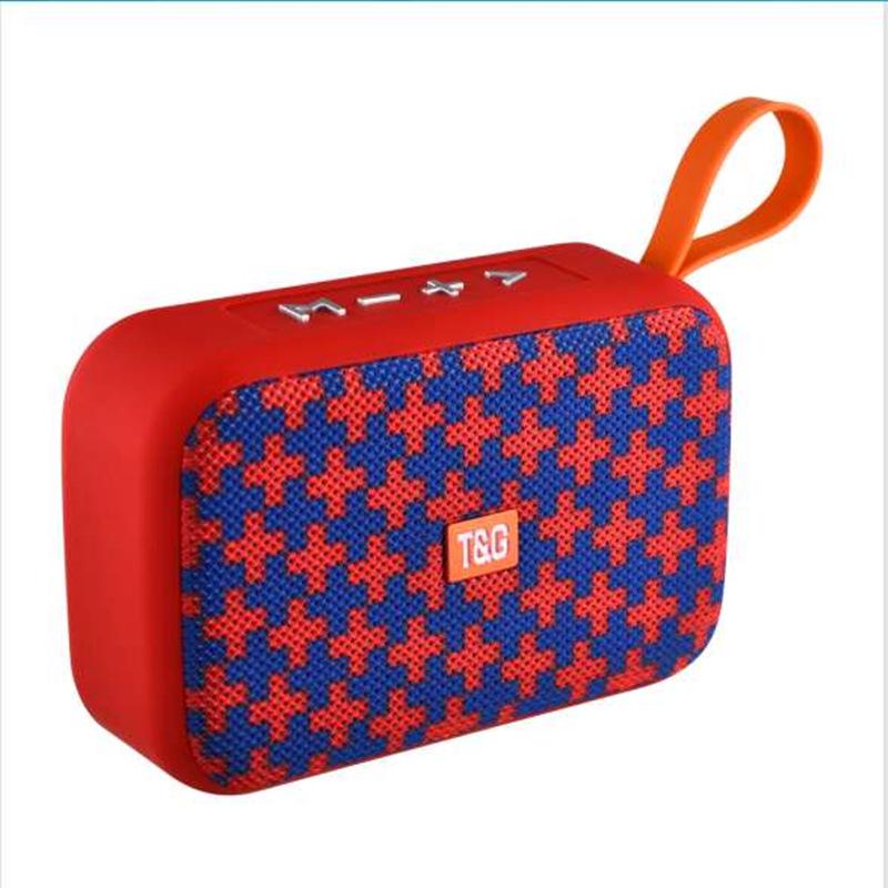 TG506 Portable Bluetooth Speaker with Heavy Bass, Subwoofer, Card Slot, USB Flash Drive, Radio, and Outdoor Charging Capability.