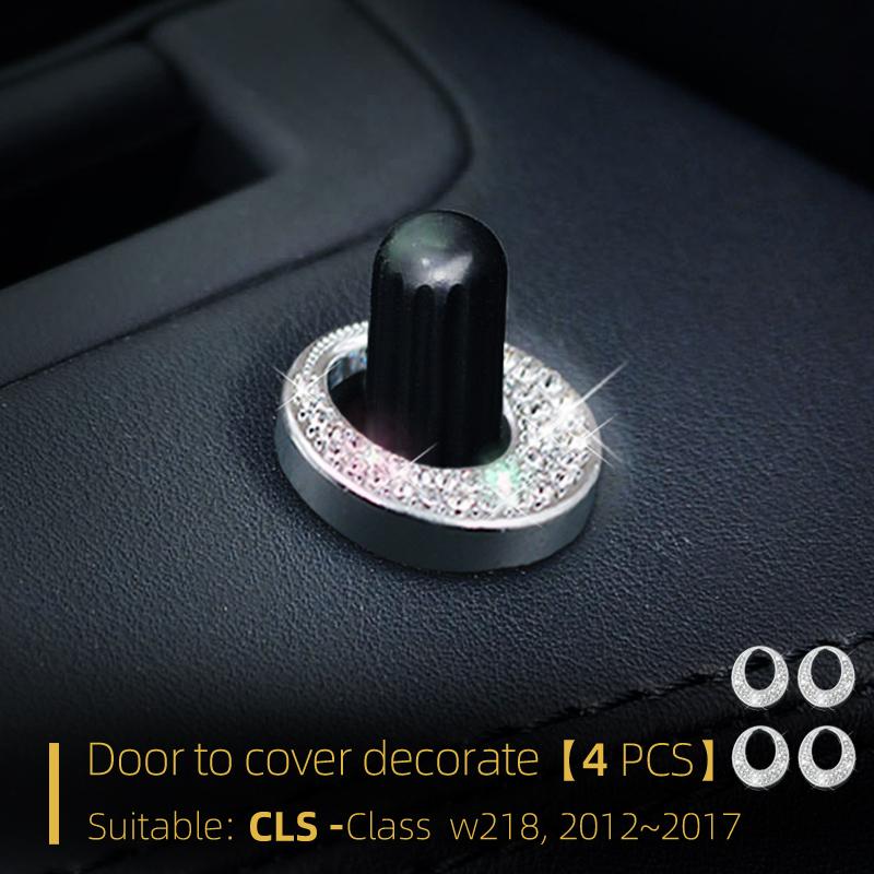 For Mercedes Benz CLS W218 C218 2011-2018 4Door Coupe Crystal Diamond Interior Trim Bling Rhinestone Accessories