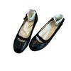 Early spring single shoe girl 2025 new retro fairy evening ballet flat bottom shallow mouth gentle one pedal commuting ladyshoes