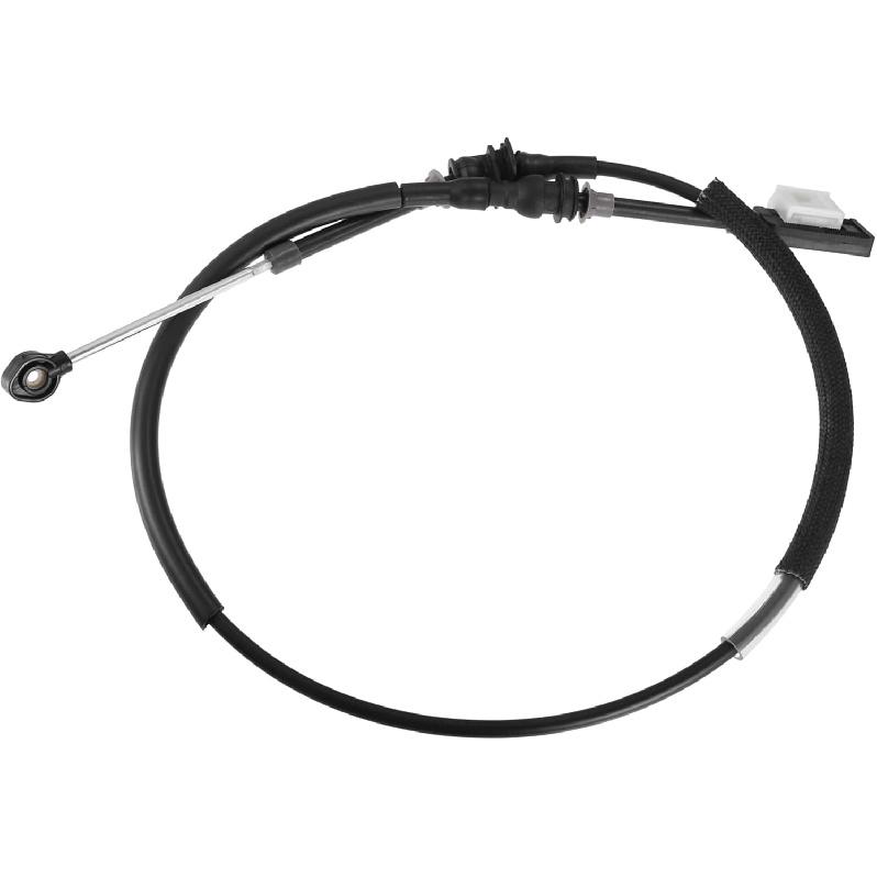 Motoforti Automatic Transmission Gear Shifter Control Cable - Auto Trans Shifter Cable - for Ford for Mustang 2005-2010 Metal Black - 1 PC