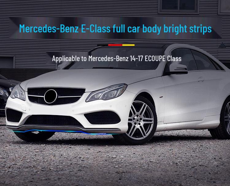 Mercedes-Benz W207 E200/E260/E320/E400 Front Bumper Trim & Anti-Collision Strip