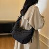 New Women Hobo Bag Large Capacity Crossbody Shoulder Bag Fashi Quilted Casual Tote Comfortable and Versatile Bags for Travel