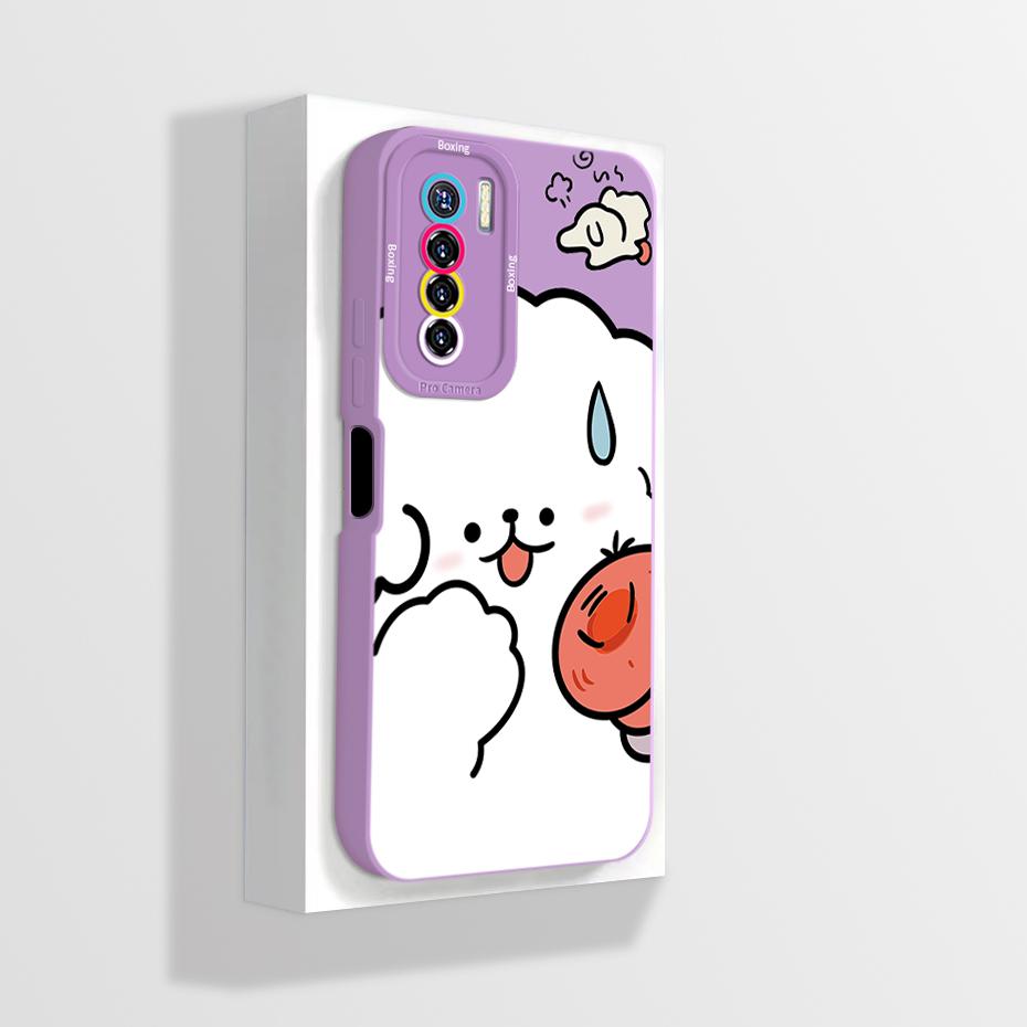 For Tecno Camon 17 Pro Phone Case Aesthetic Full Protection Liquid Silicone Funda for Tecno Camon 17P 17Pro Camon17 Back Cover