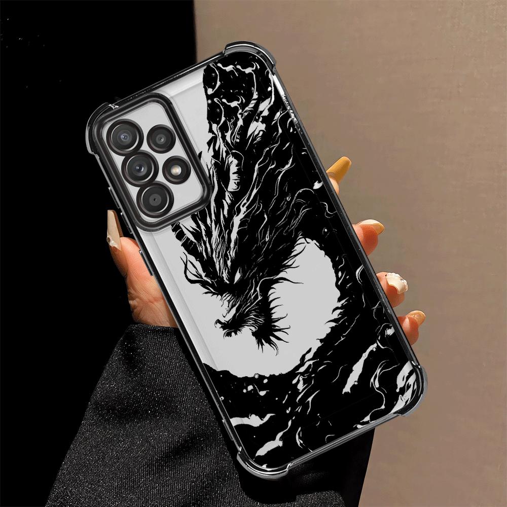 

Case for Samsung Galaxy A13 A15 A16 A21s A25 A33 A35 A36 A52 A17 A26 A24 Phone Cover Cool Dragon Galaxy A26 5G