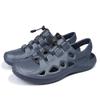 Fashion Men's Elastic Band Hiking Sandals Brand Mens Breathable Outdoor Shoe Man Slip-on Casual Shoes for Men Comfortable Barefoot Shoes