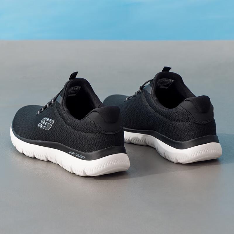 Skechers Men's 233049-BKW Athletic Walking Casual Shoes