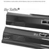 For Zeekr 7GT 2025 2026 Carbon Fiber Door Sill Protector Plate Auto Door Step Scuff Cover Anti-Dirty Interior Trim Accessories