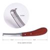 Repair Horseshoe Knife Horse Hoof Trimming Wooden Handle Donkey Cattle Hoof Repair Tool Livestock Equipment 1Pcs Farmer Tools
