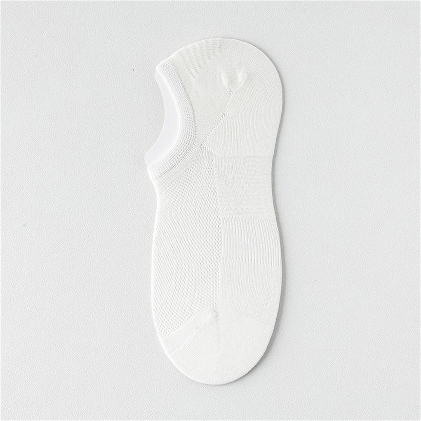 

Детские нескользящие напольные носки, носки для йоги, батута, носки для раннего образования для ног One Size белый