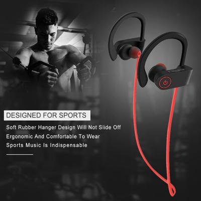 Wireless Sports Earbuds Waterproof Noise Cancelling HiFi Sound Ear Hook Bluetooth-compatible 5.0 Earphone