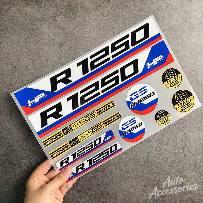 PVC Reflective Stickers For BMW Motorrad GS Series M Power Motorsport Waterproof Decals For Motorcycle Helmet Laptop Accessories blhn58