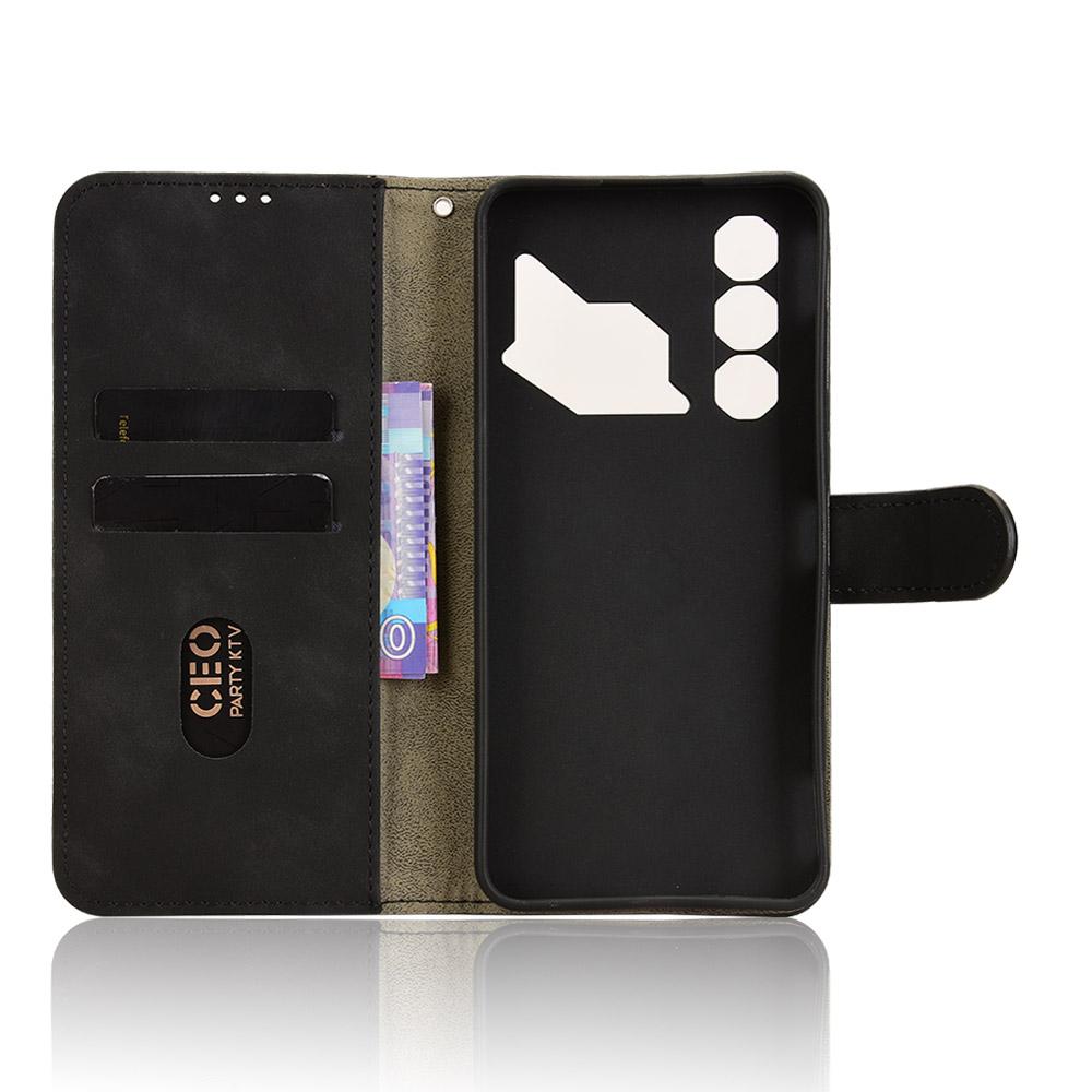 For ZTE Nubia Neo 3 GT 5G Leather Case Skin Feel Anti Drop Wallet Flip Phone Cover
