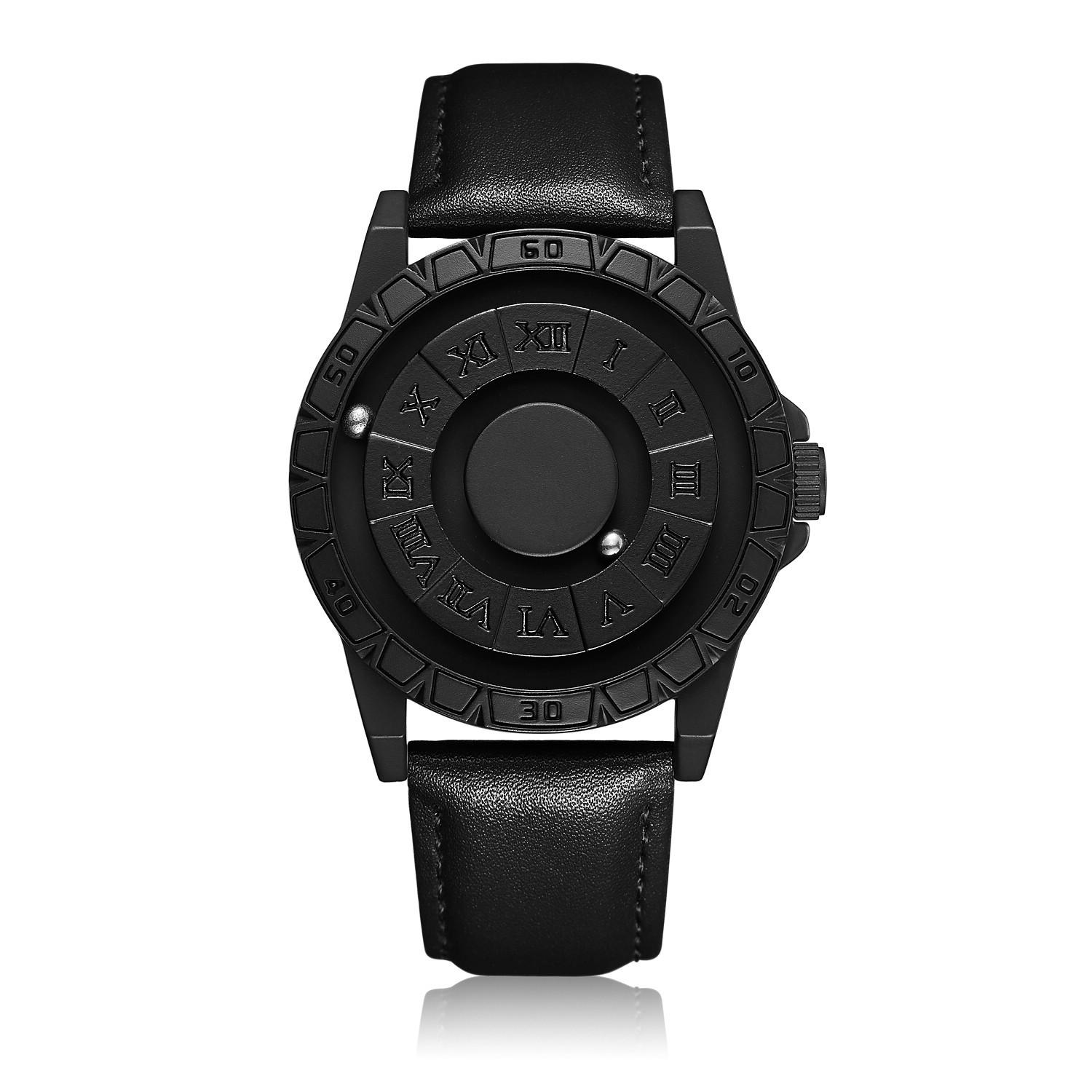 Black Technology Watch Men S And Women S New Concept Personalized Creative Magnetic Suspension Waterproof Watch Quartz Watch