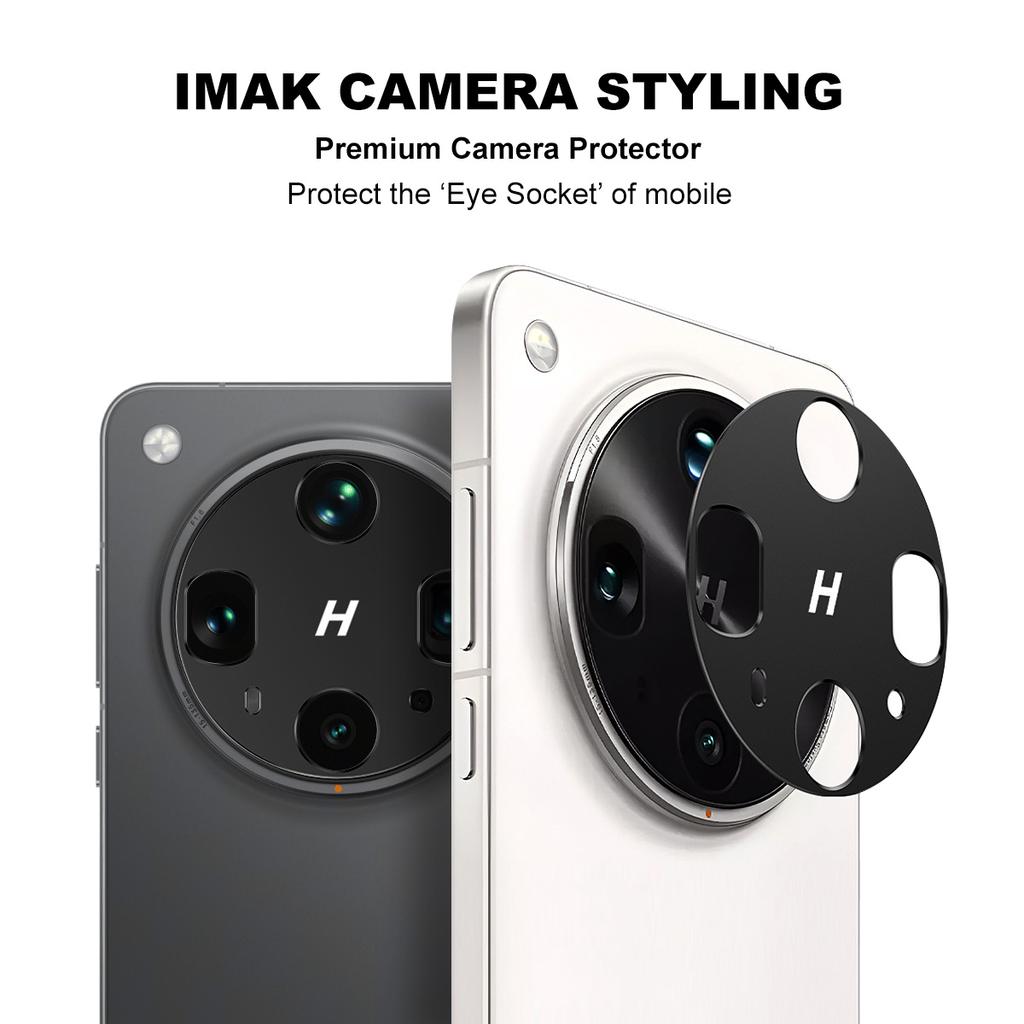 For OPPO Find X8 Ultra 5G Glasslinsefilm IMAK Kamerastyling Premium Kamerabeskyttelse