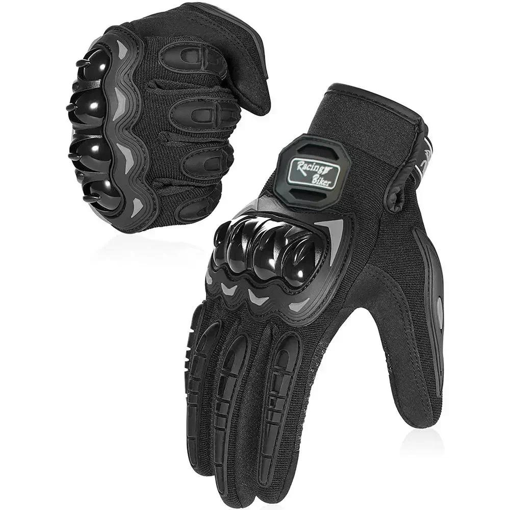 Full Finger Protective Motorcycle Gloves Waterproof Abrasion Resistant Riding Gloves For Men Women Durable Motocross Gear