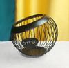 European-Style Irregular Wrought Iron Fruit Basket & Coffee Capsule Rack