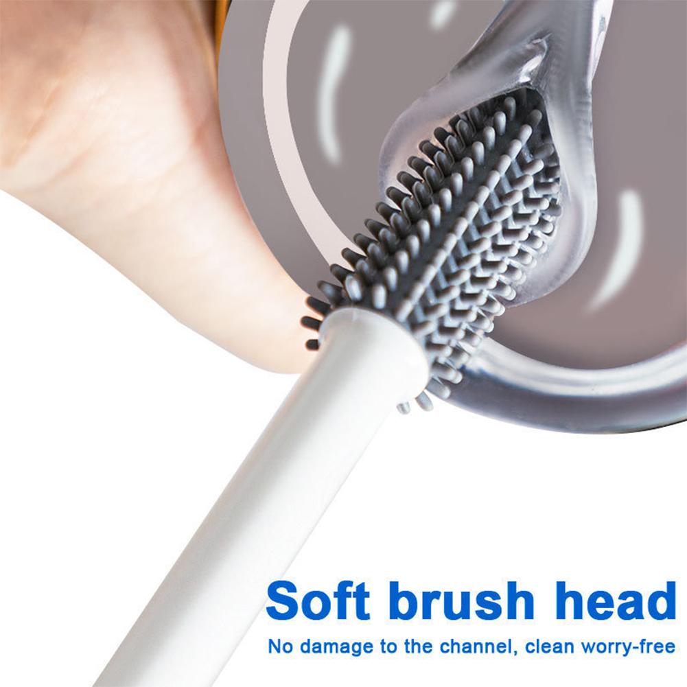 Soft Silicone Cleaning Brush Drying Stick Rod Sex DoII's Vagina Anal Masturbator Masturbation Cup Cleaning Stick Adult Sexual To