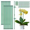 30Pcs Adjustable Plant Support Indoor Plant Sticks Support with Clips & Connectors Plant Support Stakes for Home Garden