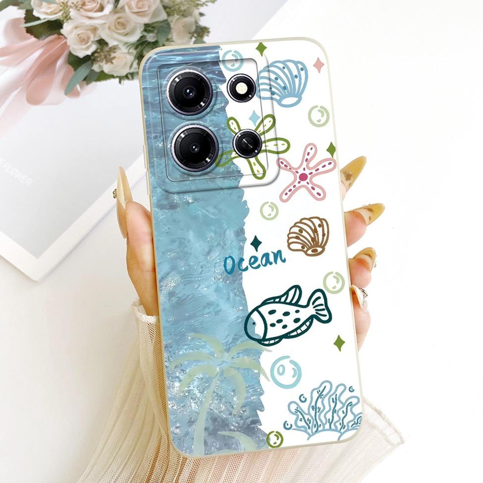 Casing For Infinix Note 30i Cover X6716 Fashion Cartoon Cute Funny Painted Silicone Funda For Inifnix Note 30i Phone Case