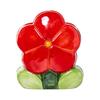 Ceramic Flower Pen Holder Cute Desk Office Storage Box Stationery Shelf Multifunctional Aesthetic Desktop Organizer for Makeup Tools Rulers Brushes